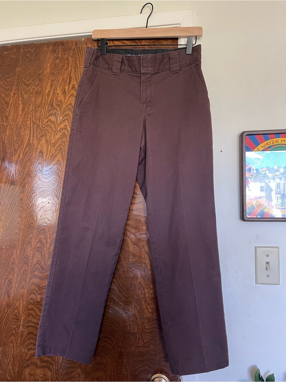 Dickies Dark Brown Slim Taper Pants